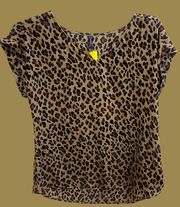 Women's Massini XL animal print blouse