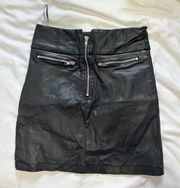 Leather Skirt