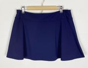 Skort XL Navy Blue Shorts Skirt Stretch Performance Tennis Golf