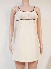 Jones New York Chemise Soft Poly Jersey Rayon Knit Slip Nightgown Size M