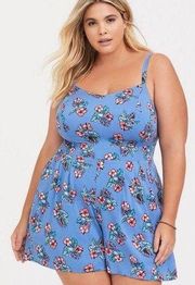 Torrid Disney Blue Stitch Romper Sz.3