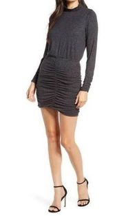 Nordstrom Ali & Jay Sunset & Vine Grey Long Sleeve Sheath Dress Womens Size Smal