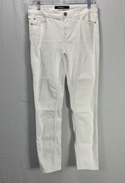 Jordache style JM18015W White Skinny Jeans Size 10