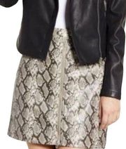 NWT Thread & Supply Snake Print Skirt