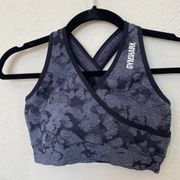 Gymshark  Adapt Camo Seamless sports bra black size Small