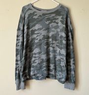 Universal Threads Camo Long Sleeve Tee NWOT