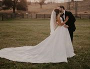 Justin Alexander wedding dress size 2