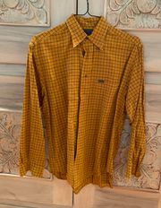 Faconnable Yellow/Gold Button Down Longsleeve