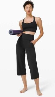 LULULEMON Align Wide Leg Crop 23" Black Size 2