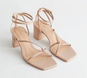 & Other Stories Strappy Heeled Sandals