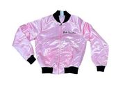 Pink Sweeties Satin Jacket 50s Cosplay Grease Costume Adult Small