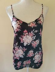 Bethany Mota floral criss-cross tank size medium