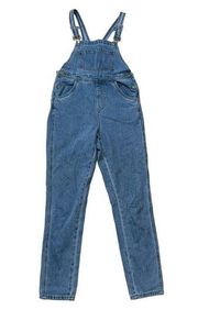 We Wore What Denim Overalls Medium Wash Size Small Straight Leg