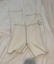 Free People White Under The Stars Slim Pajama Lounge Pants