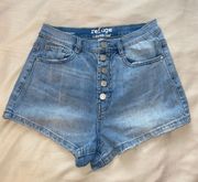 Refuge High Rise Jean Shorts