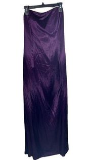Jessica McClintock For Gunne Sax Formal Strapless Satin Gown 11