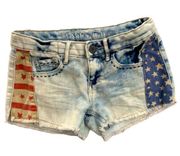 . Denim Mini Shorts‎ Size 1