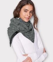 Lululemon Rulu Vinyasa Scarf (Coco Pique Black White)