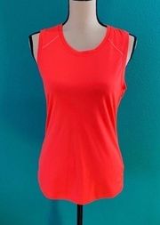 ⭐️ Champion bright neon orange semi fitted tank top in size medium