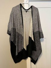 Mossimo Black Poncho Sweater