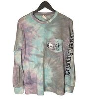 Southern Spirit Long Sleeve T-shirt. Size Medium. Tie Dye