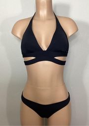 New. Seafolly black skimpy bikini. S/M. Retails $189