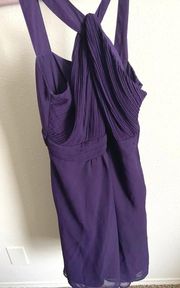 Purple Bridesmaid / Prom Dress