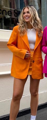 Orange Blazer 