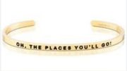 MantraBand “oh the places you’ll go” bracelet