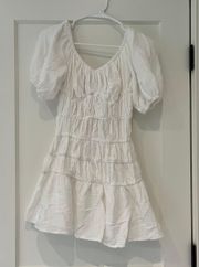 Brand New White Linen Dress Size Small