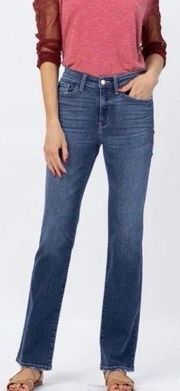 Judy Blue High Waist Boot Cut Denim Blue Jeans 82315 Size 5/27 Petite