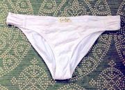 Swell surf white bikini bottom sz L