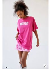 Green Day Band Oversized Tee L/XL