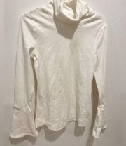 Free People White Long Sleeve Tunic NWT