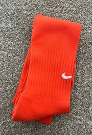 Nike NWOT  Orange Soccer Socks