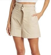 Elodie | Front zipper Belted shorts NWT size XL