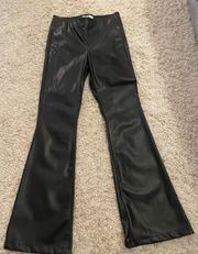 Black Leather Pants