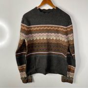 Mystree NWT Fair Isle Sweater Size Large