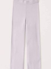 Abercrombie Ribbed Sweater Pant Lavender Size S