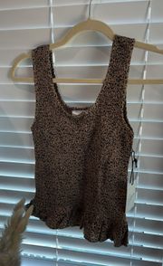 Leopard Top | NWT