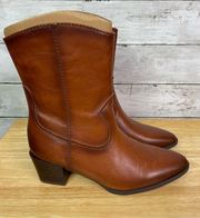Naturalizer Gabby Leather Boots Size 6