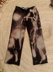 Black Bleached Sweats