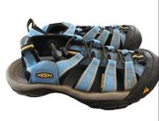 Keen Women's Newport H2 Hiking Blue Water Sandals Size 6 Washable Outdoors