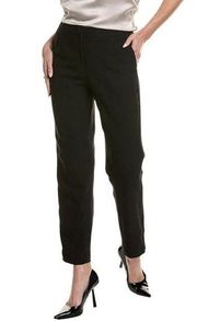 Lafayette 148 New York Clinton Black Ankle Dress Pants Size 6