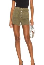 NWT Rag & Bone Olive High Waist Shorts