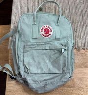 Fjallraven green bookbag