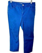 Chico’s blue cropped jeans