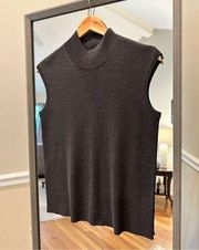 COLDWATER CREEK Metallic Mock Neck Sweater Size Medium NWT