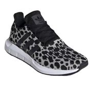 Adidas Swift Run Leopard-Print Shoe, Size: 9