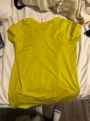 Lime Swiftly Tech Short Sleeve Shirt 2.0 Hip Length